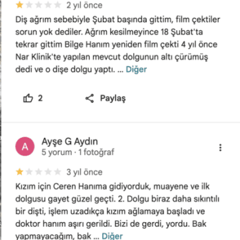 google haritalar fotoğrafsız yorum kaldırma